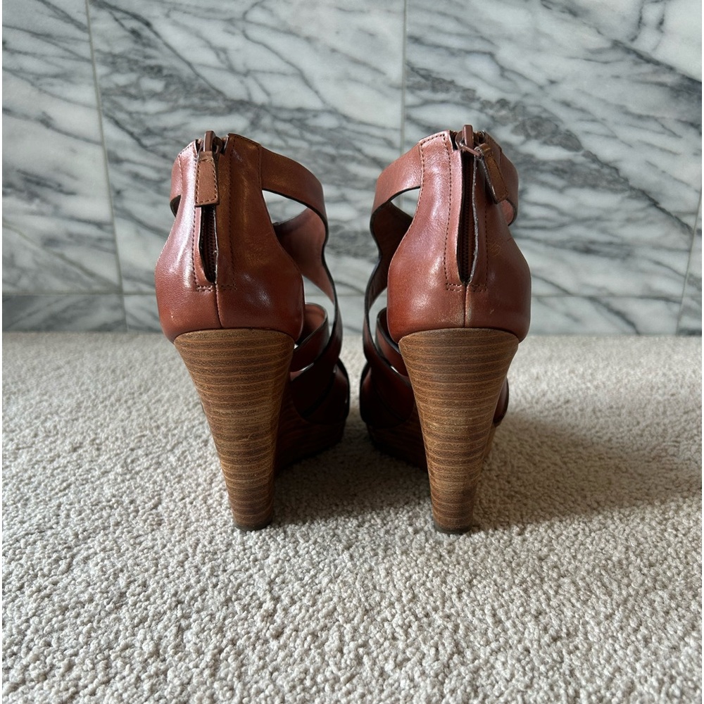 Cole Haan strappy wedges, very good condition - Picture 2 of 3